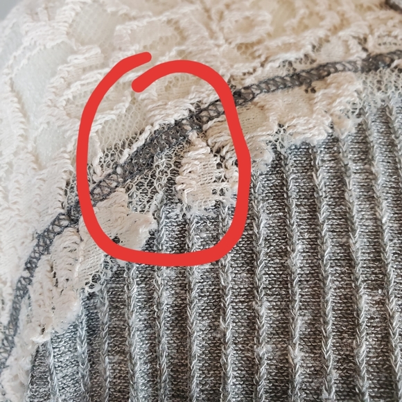 Lace & Crochet Knit Top - Picture 7 of 7